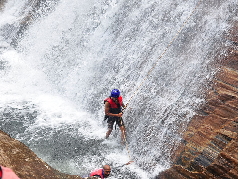 Canyoning in Kitulgala