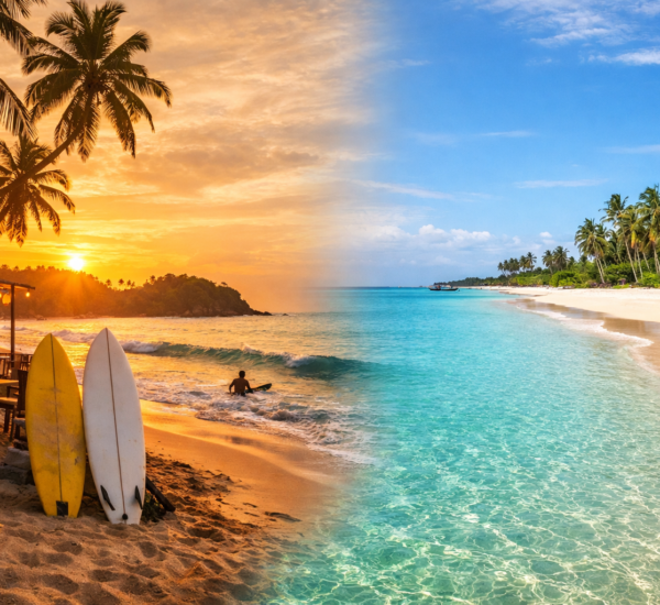 East Coast vs South Coast Sri Lanka