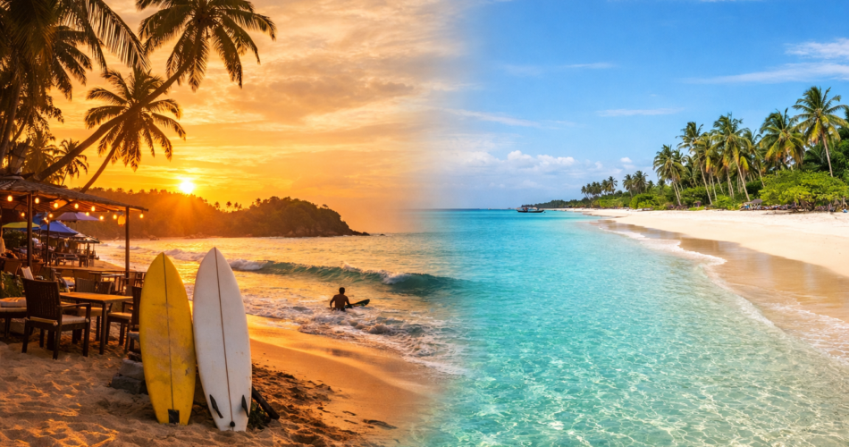 East Coast vs South Coast Sri Lanka