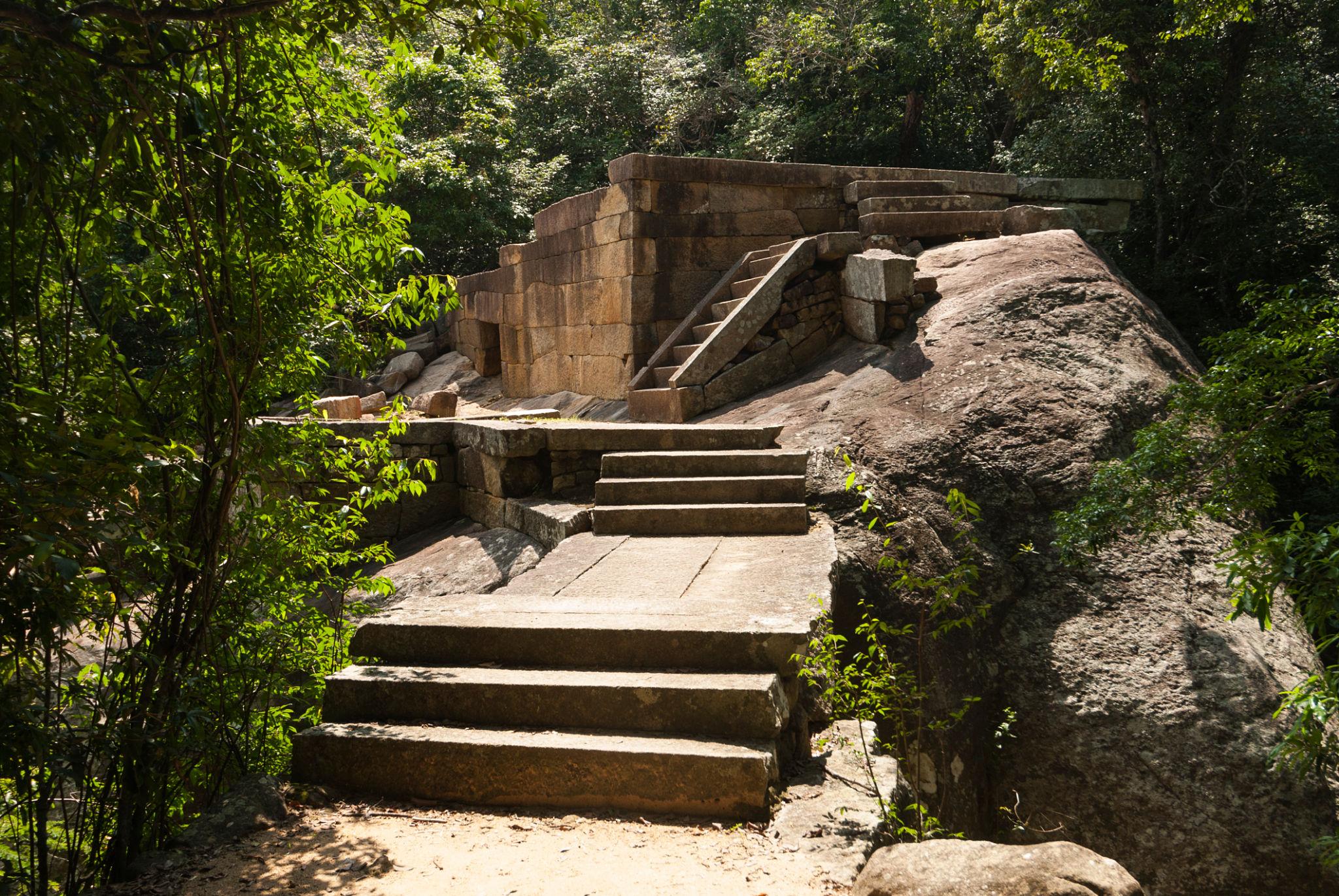 Ritigala Forest Monastery- places to travel in sri lanka