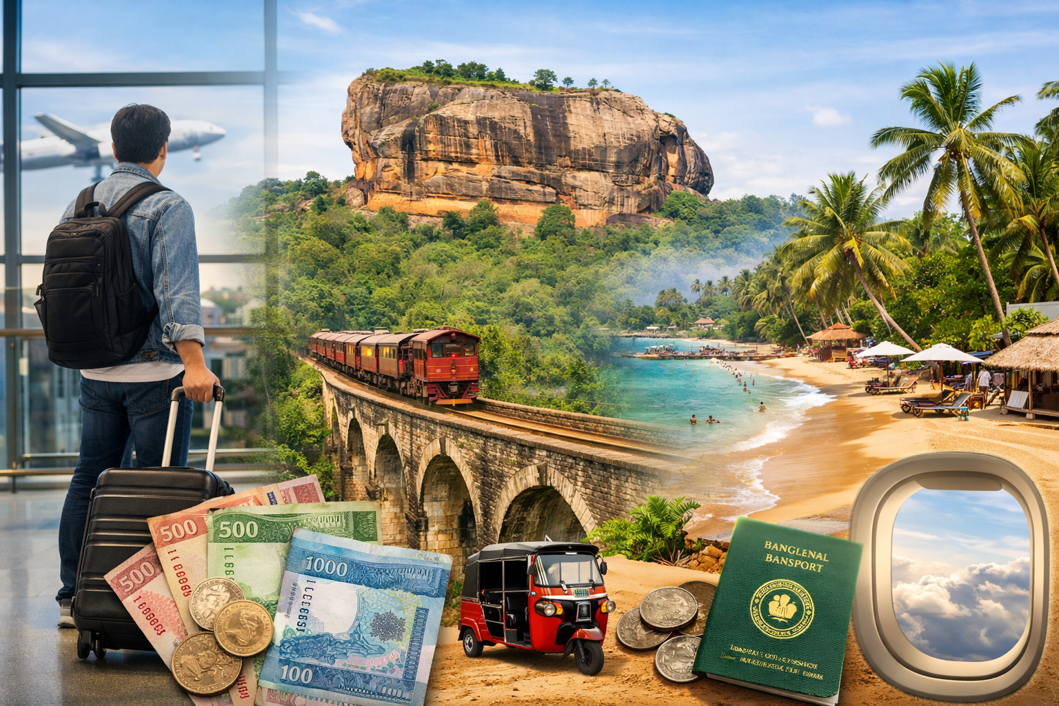 Sri Lanka travel cost from Bangladesh